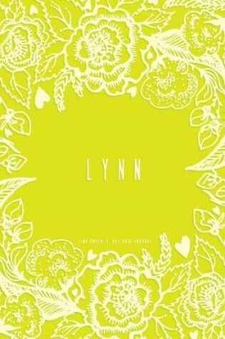 Cover of Lynn - Lime Green Dot Grid Journal