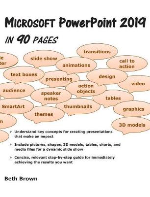 Book cover for Microsoft PowerPoint 2019 In 90 Pages