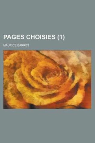 Cover of Pages Choisies (1)