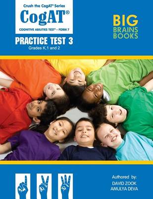 Book cover for Crush the Cogat - Practice Test 3