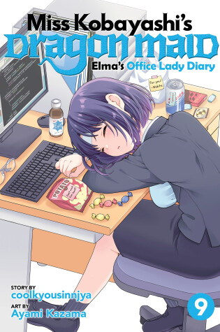 Cover of Miss Kobayashi's Dragon Maid: Elma's Office Lady Diary Vol. 9