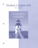 Book cover for Student Lecture Aid to Accompany Managerial Accounting