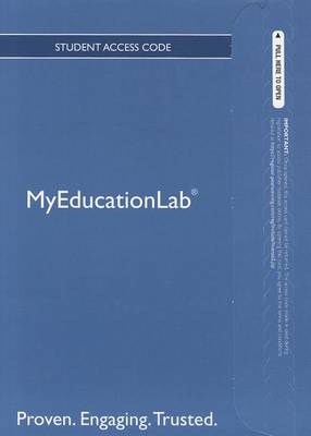 Book cover for NEW MyLab Education with Pearson eText -- Standalone Access Card -- for Including Students with Special Needs