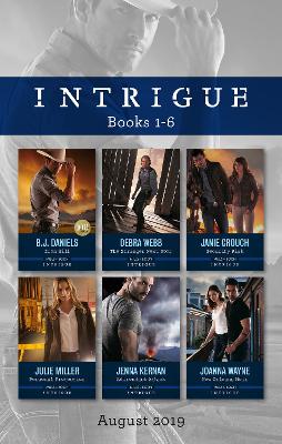 Book cover for Intrigue Box Set 1-6/Iron Will/The Stranger Next Door/Security Risk/Personal Protection/Adirondack Attack/New Orleans Noir