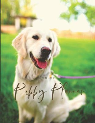 Book cover for 2020-2029 10 Ten Year Planner Monthly Calendar Puppy Dog Goals Agenda Schedule Organizer
