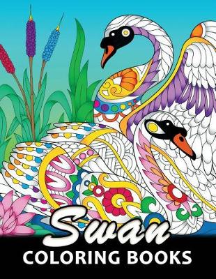 Book cover for Swan Coloring Book