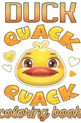 Cover of Duck Quack Quack Coloring book