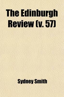 Book cover for The Edinburgh Review (Volume 57)