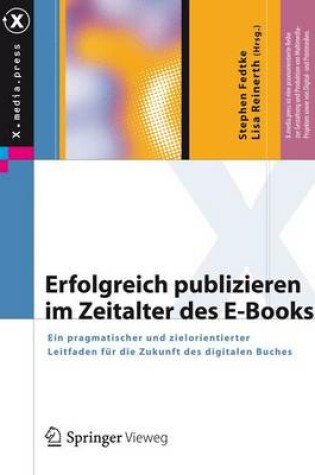 Cover of Erfolgreich publizieren im Zeitalter des E-Books