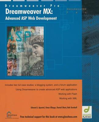 Book cover for Dreamweaver MX: Advanced ASP Web Development