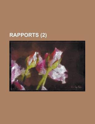 Book cover for Rapports (2)