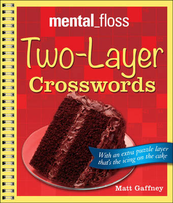 Book cover for mental_floss Two-Layer Crosswords