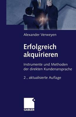 Book cover for Erfolgreich Akquirieren