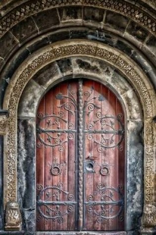 Cover of Blank Journal - Beautiful, Old World Door
