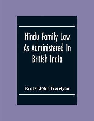 Cover of Hindu Family Law