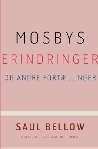 Cover of Mosbys erindringer og andre fort�llinger