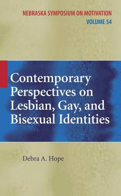 Book cover for Contemporary Perspectives on Lesbian, Gay, and Bisexual Identities