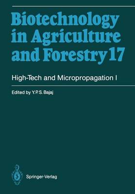 Book cover for High-Tech and Micropropagation I