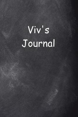 Cover of Viv Personalized Name Journal Custom Name Gift Idea Viv