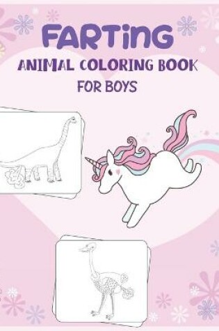 Cover of Farting Animal Coloring Book For Boys