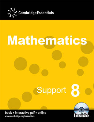 Book cover for Cambridge Essentials Mathematics Support 8 Pupil's Book