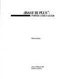 Book cover for dBase III Plus