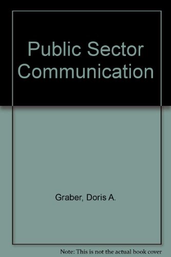 Book cover for Public Sector Communication