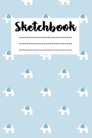 Cover of Elephant Baby Blue Sketchbook