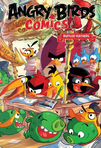 Book cover for Angry Birds Comics Volume 5: Ruffled Feathers