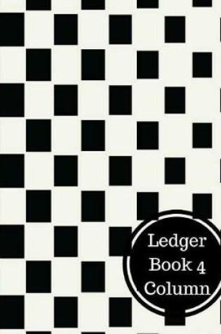 Cover of Ledger Book 4 Column