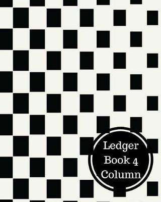 Book cover for Ledger Book 4 Column