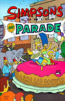 Book cover for Simpsons Comics on Parade