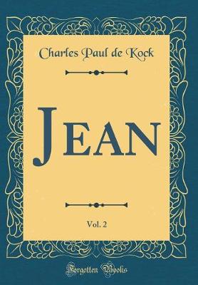 Book cover for Jean, Vol. 2 (Classic Reprint)