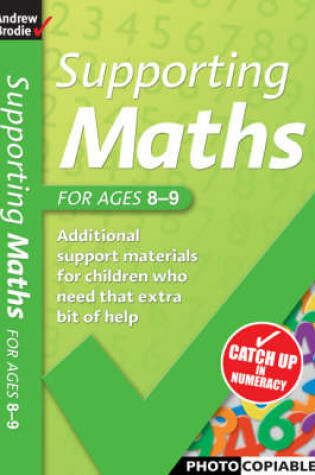 Cover of Supporting Maths for Ages 8-9