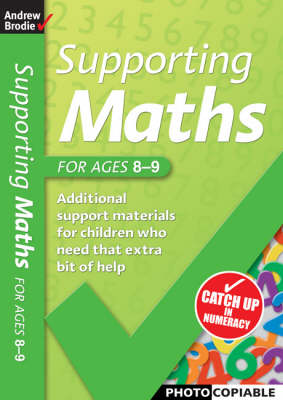 Cover of Supporting Maths for Ages 8-9