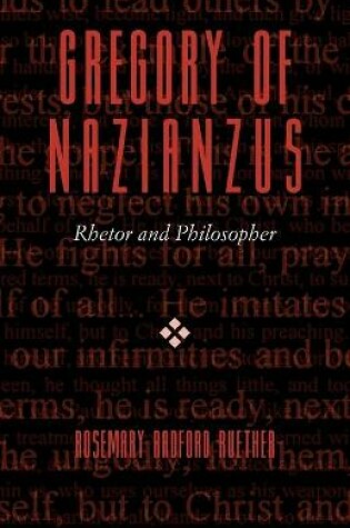Cover of Gregory of Nazianzus