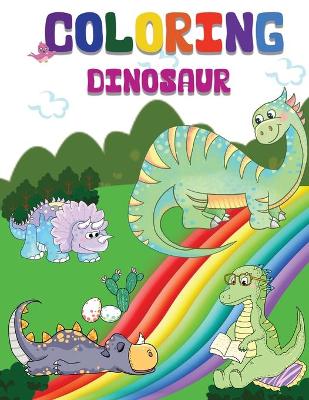 Book cover for Coloring Dinosaur