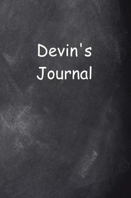 Cover of Devin Personalized Name Journal Custom Name Gift Idea Devin