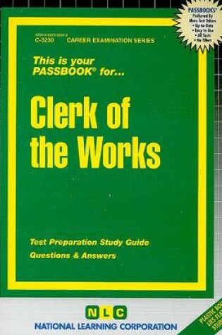 Cover of Clerk of the Works