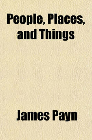 Cover of People, Places, and Things