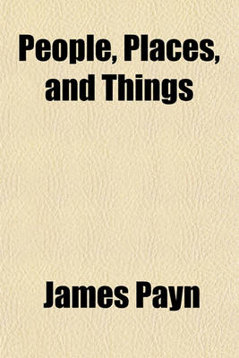 Book cover for People, Places, and Things