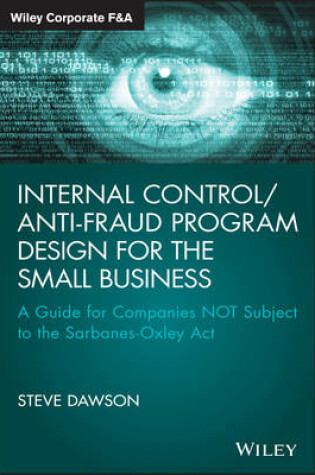 Cover of Internal Control/Anti-Fraud Program Design for the Small Business