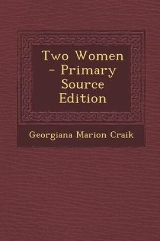 Cover of Two Women