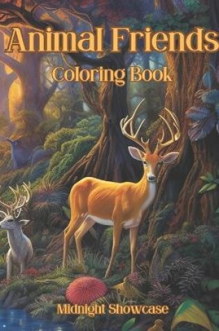 Cover of Animal Friends Coloring Book