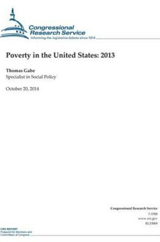 Cover of Poverty in the United States