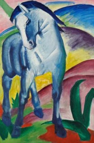 Cover of Blue Horse I, Franz Marc. Blank Journal