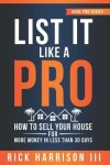 Book cover for List It Like A Pro