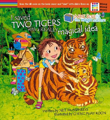 Book cover for I Saved Two Tigers With a Really Magical Idea