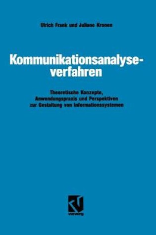 Cover of Kommunikationsanalyseverfahren