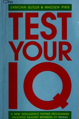 Cover of Test Your I. Q.